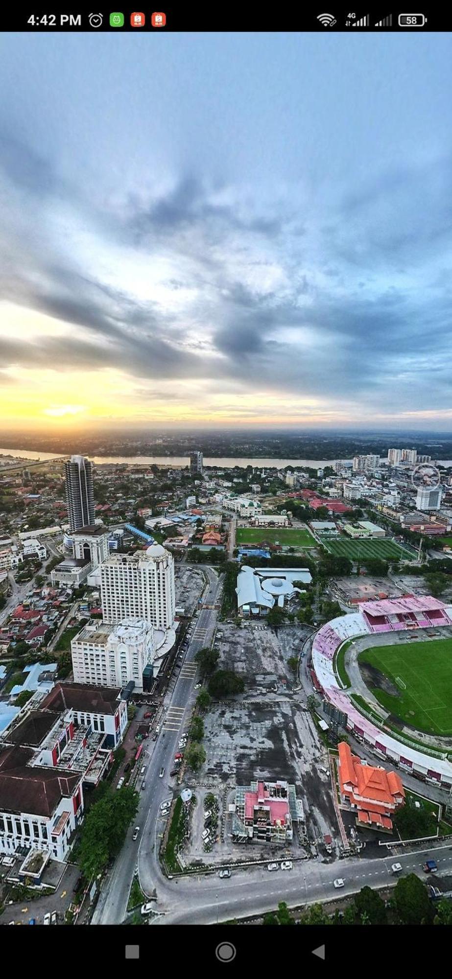 דירות באזור Kota Bharu מרכז העיר, בגודל 69 מר, עם 2 חדרי שינה ו- 1 חדרי רחצה פרטיים מראה חיצוני תמונה